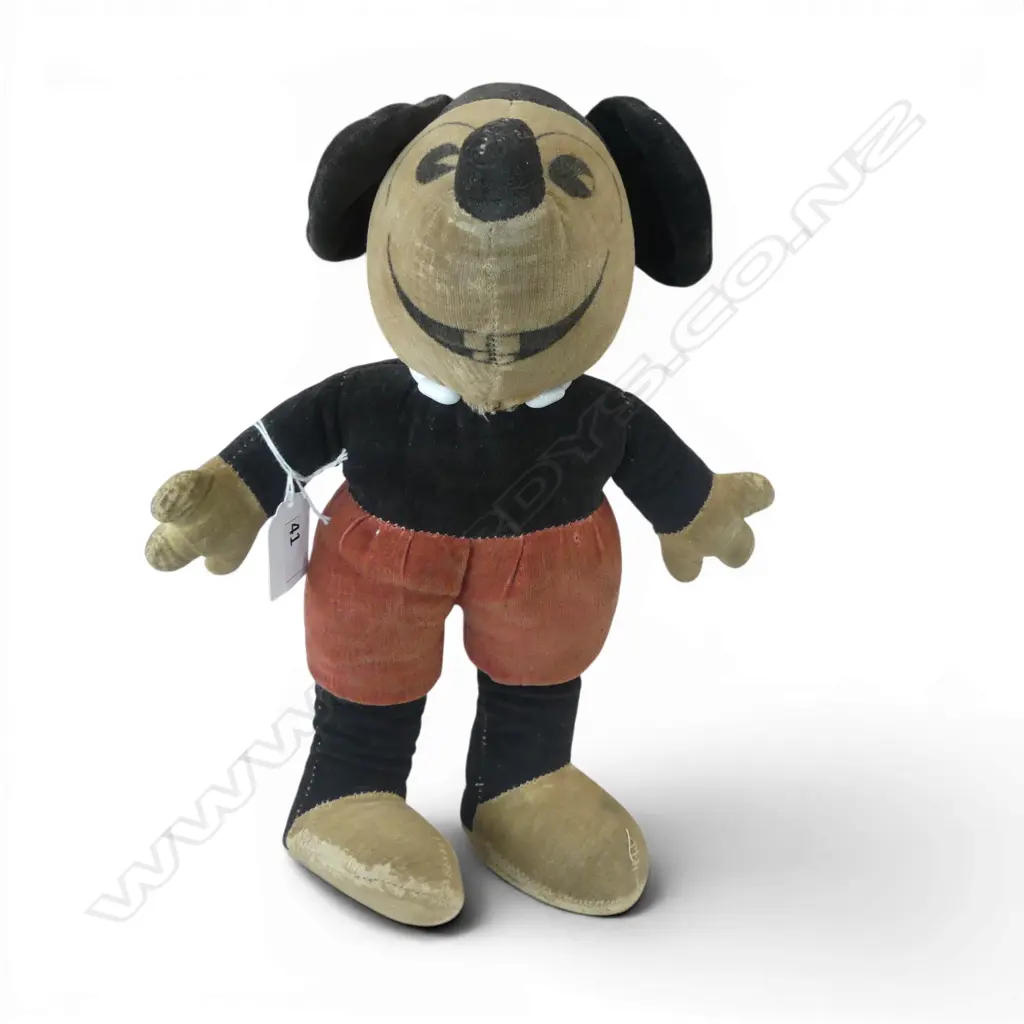 Vintage untagged felt soft toy large Mickey Mouse, Image 1++
