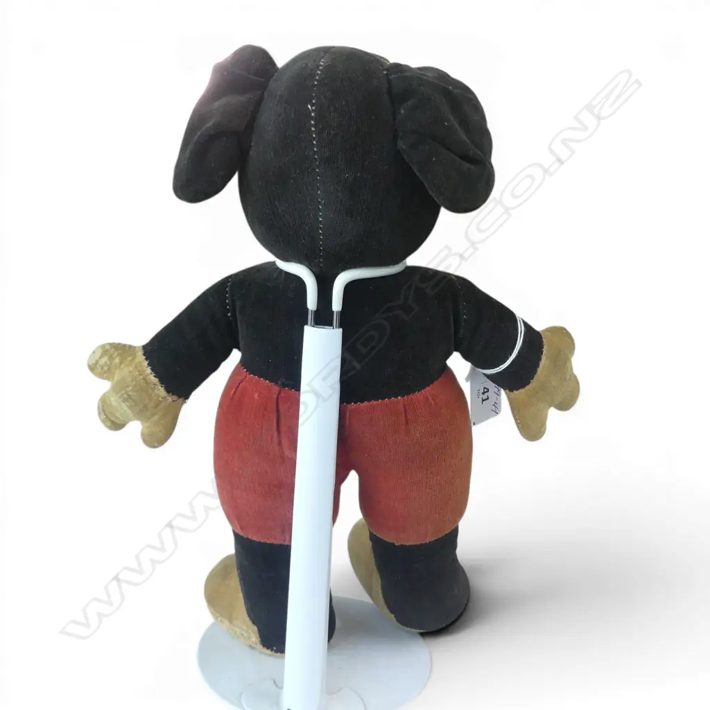 Vintage untagged felt soft toy large Mickey Mouse, Image 1++