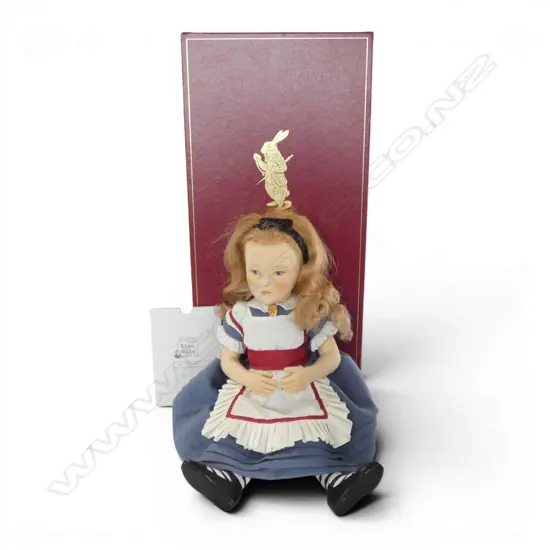 Alice in Wonderland doll by R. John Wright 2008 USA,