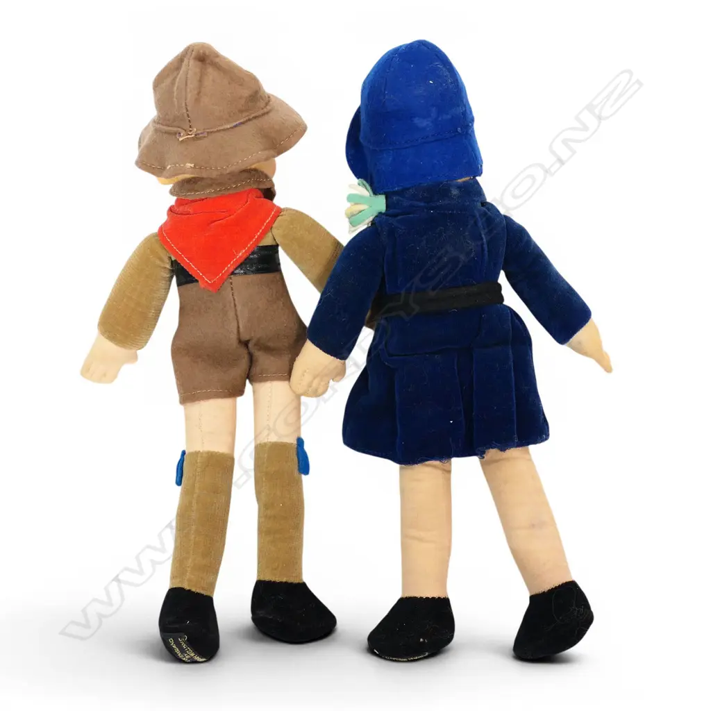Two rare vintage Norah Wellings dolls - Boy Scout and Girl Guide, Image 1++