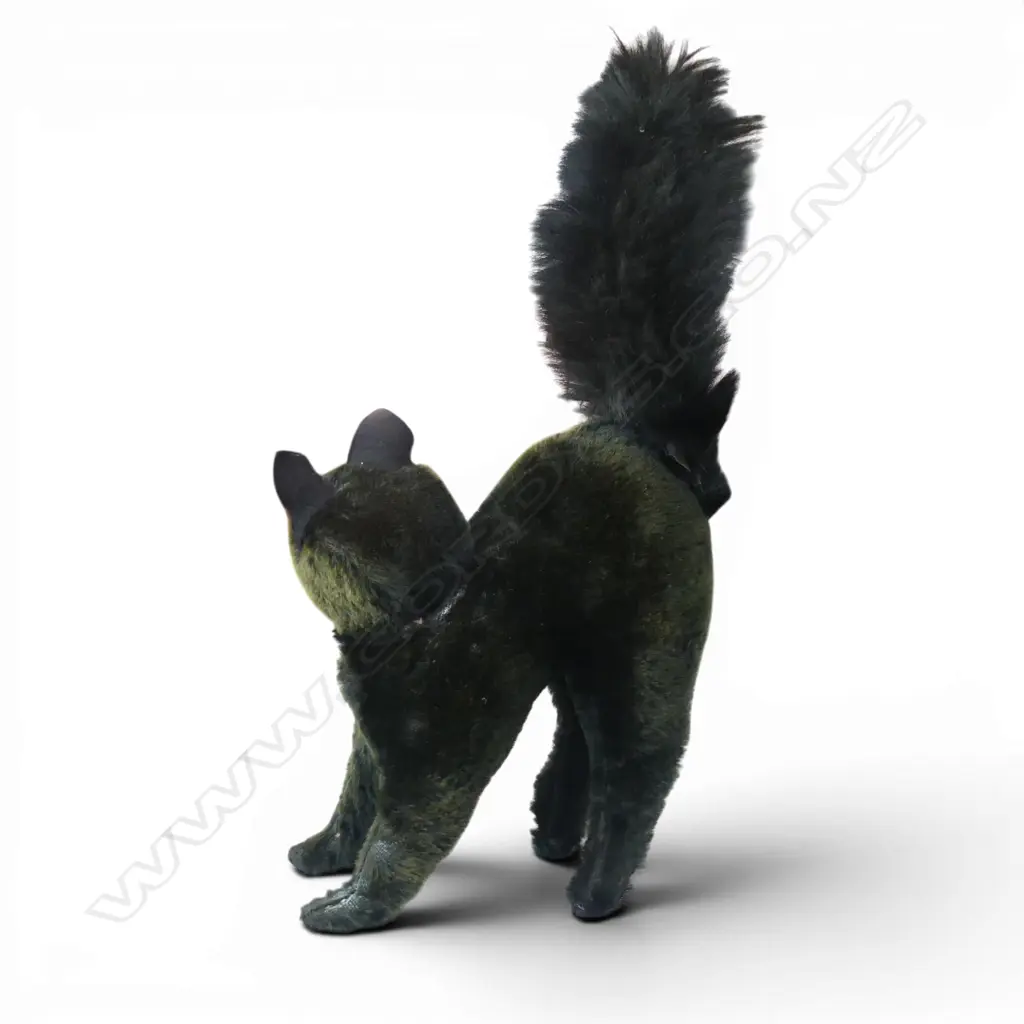 A vintage plush large scary cat, Image 1++