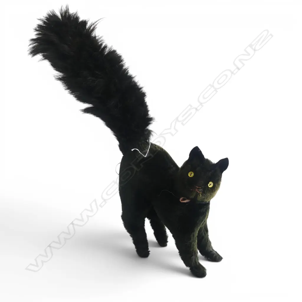 A vintage plush large scary cat, Image 1++
