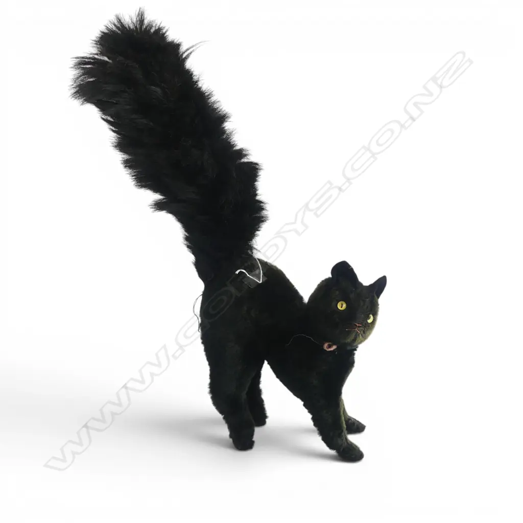 A vintage plush large scary cat, Image 1++