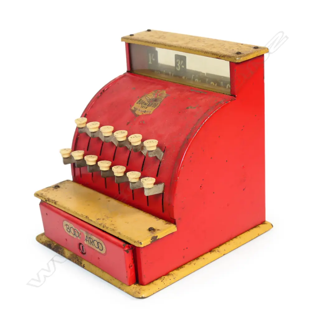 Vintage Boomaroo Toys cash register, Image 1++