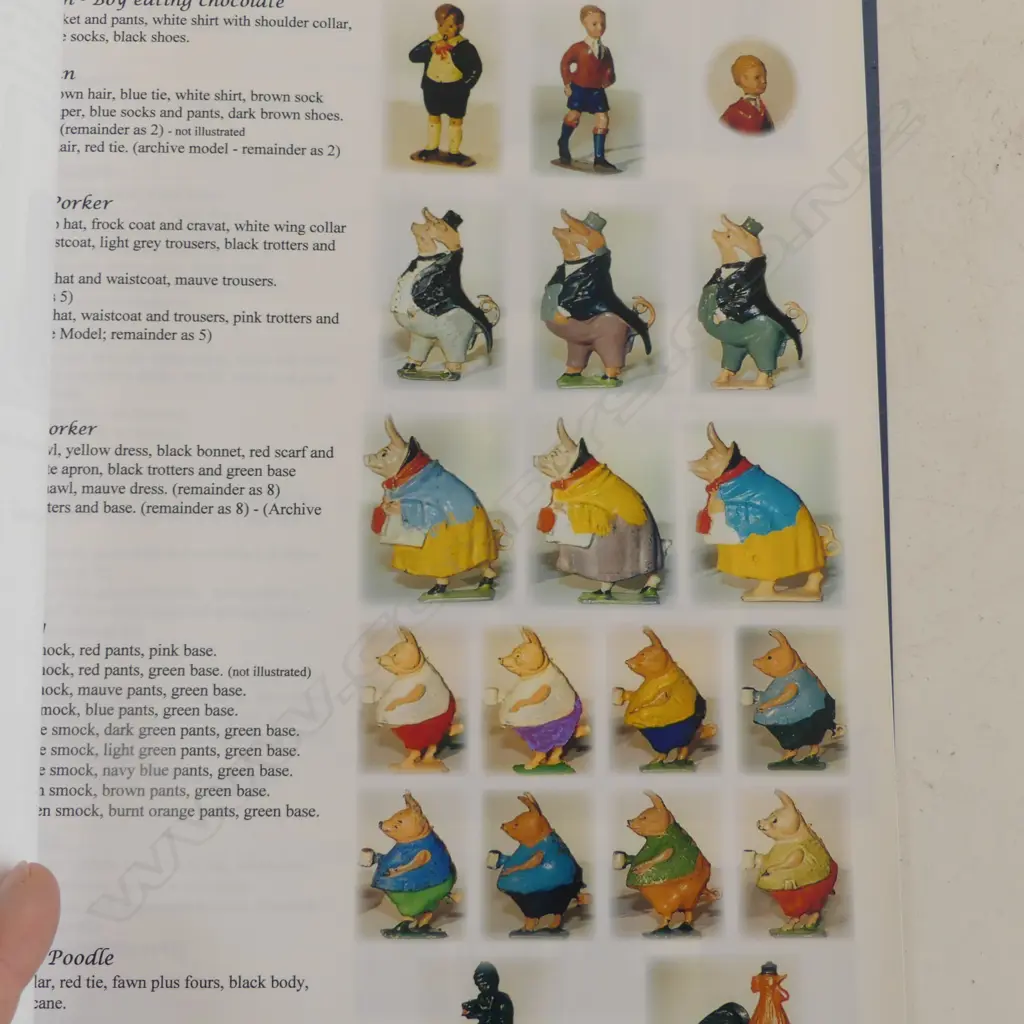 Collection of approximately 38 Cadbury Ltd. hollow cast lead Cococubs animal figures, Image 1++
