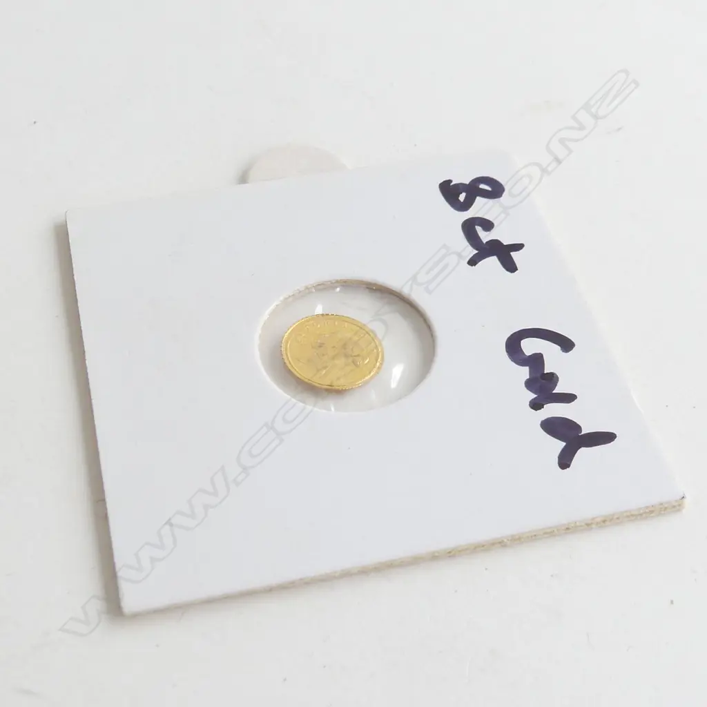 SM 8CT GOLD 1851 COIN (possibly repro) Image 1++