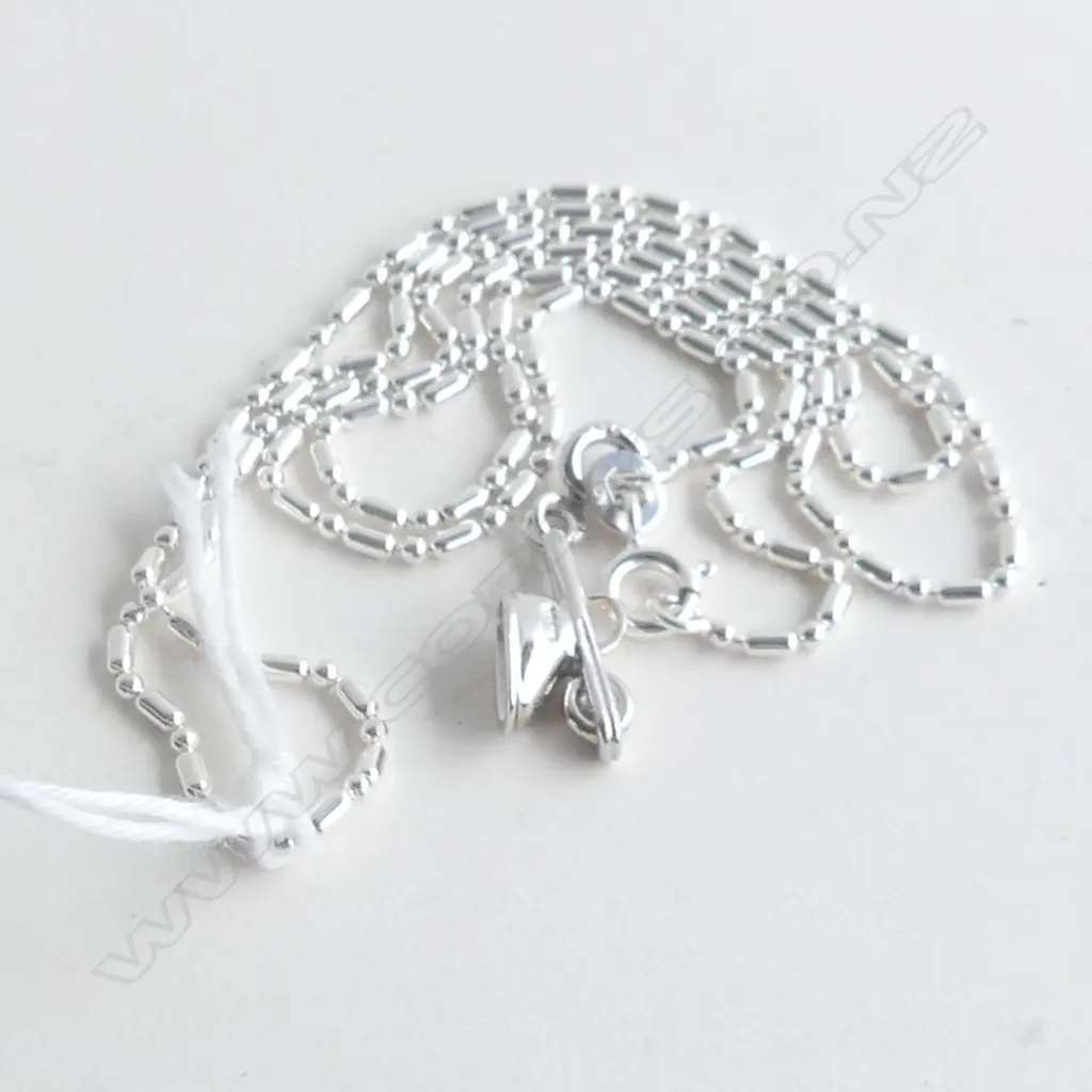 PENDANT & CHAIN, 925 SILVER & STONE Image 1++