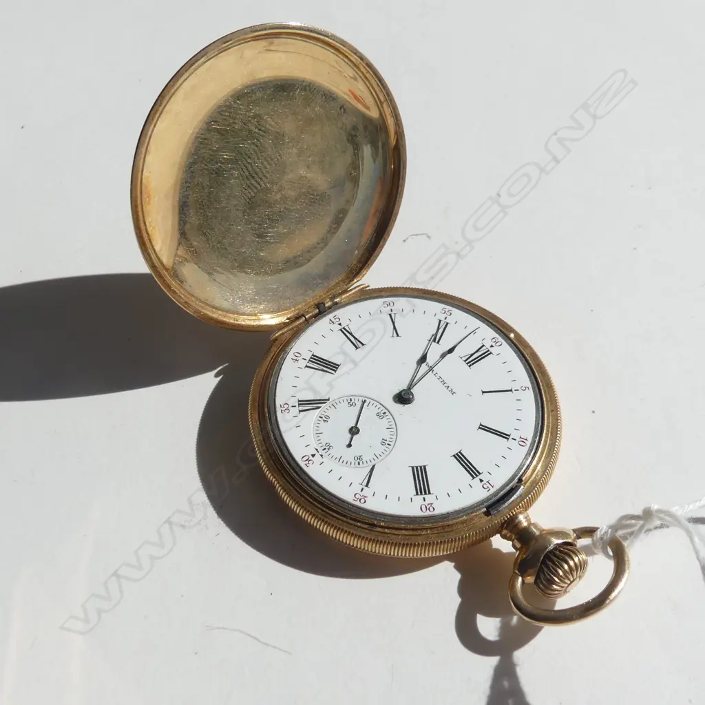 14ct GOLD POCKET WATCH IN ORIG. BOX 69.4gms Image 1++
