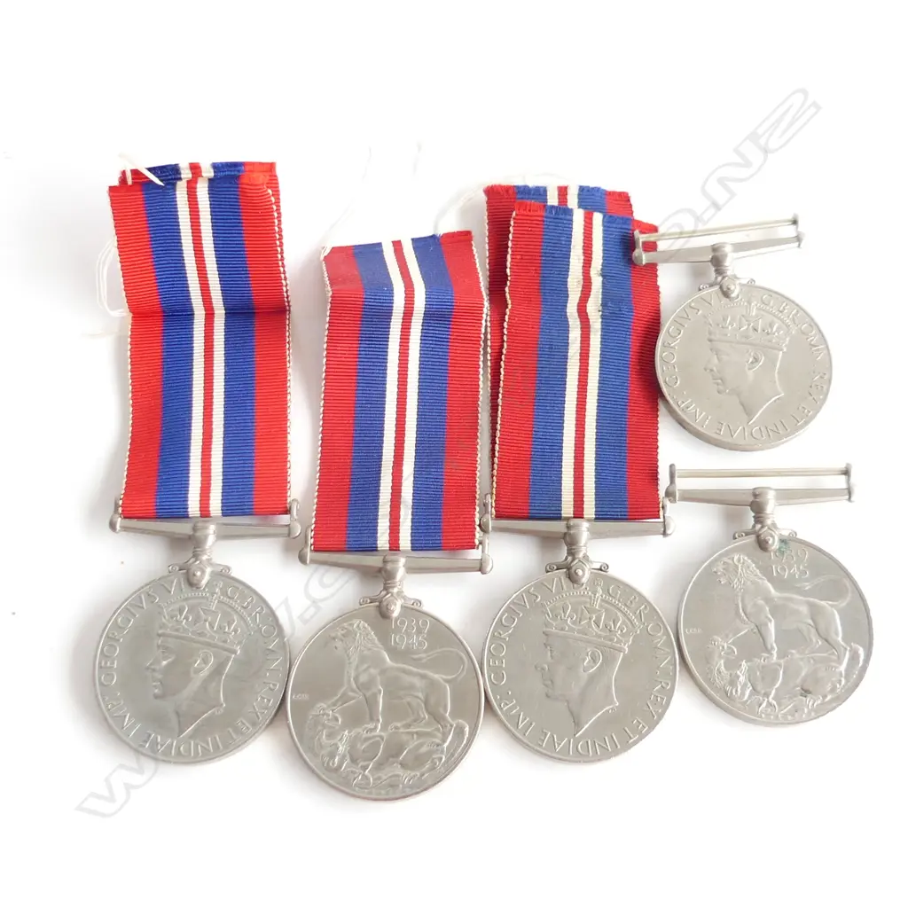 5 1939-45 WAR MEDALS Image 1++