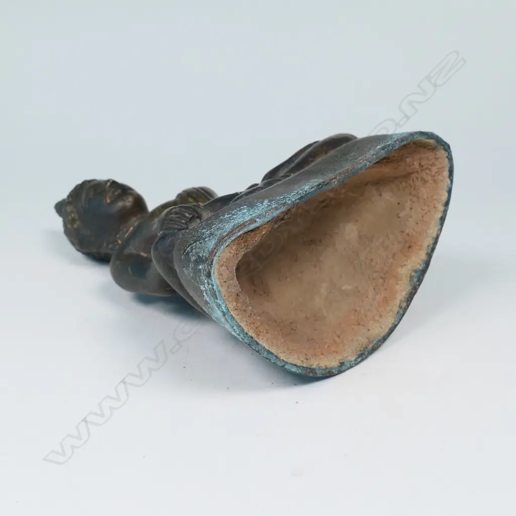 SMALL THAI/BURMESE STATUETTE OF BUDDHA, SEATED IN BHUMISPARSHA MUDRA... Image 1++