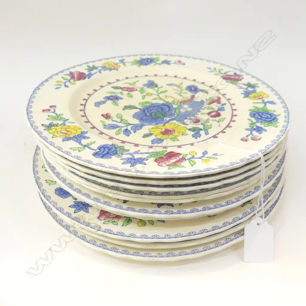 10 MASONS 'REGENCY' DINNER PLATES (a.f.) ... Image 1++