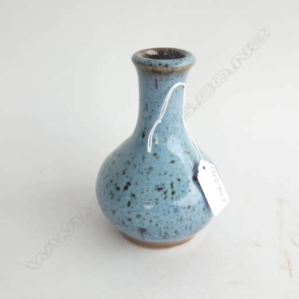 PETER STICHBURY CHUN GLAZE VASE H.13mm Image 1++