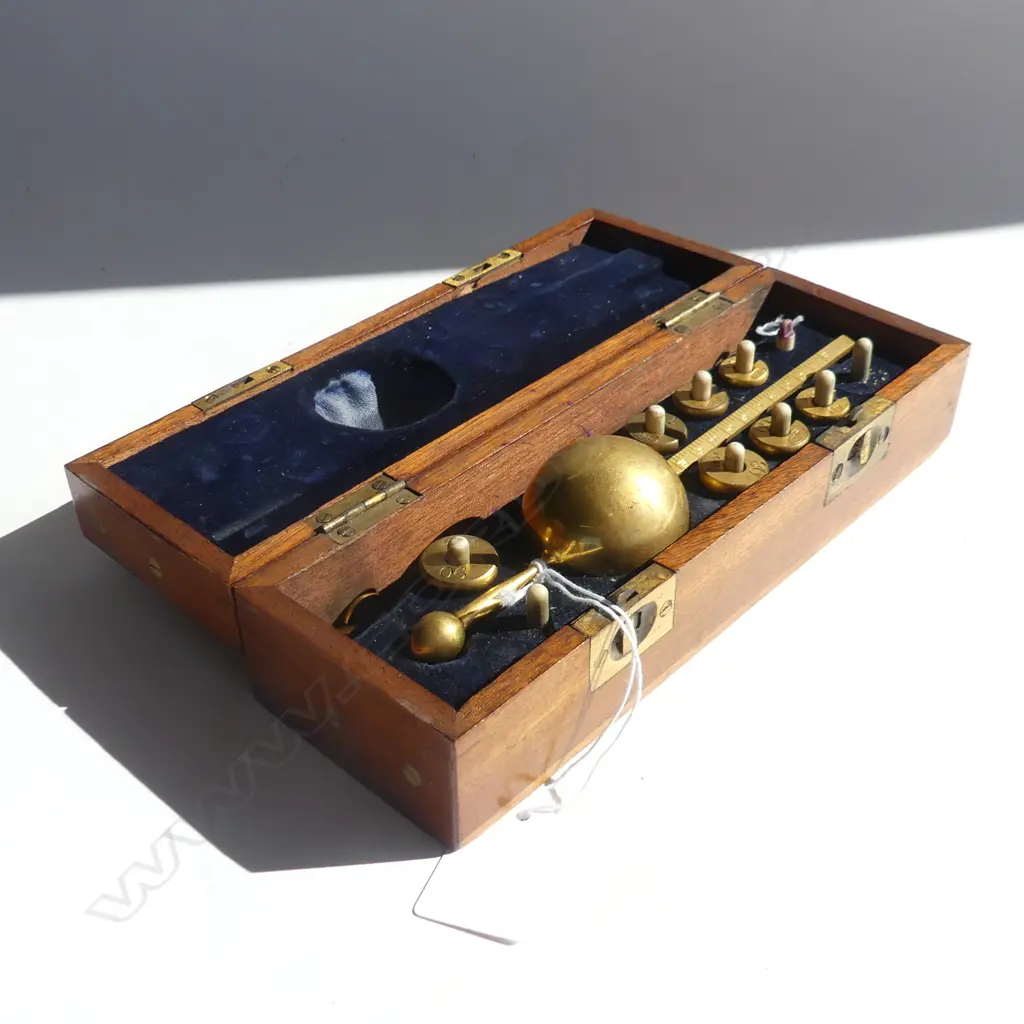 DRING & FAGE HYDROMETER, CASED Image 1++
