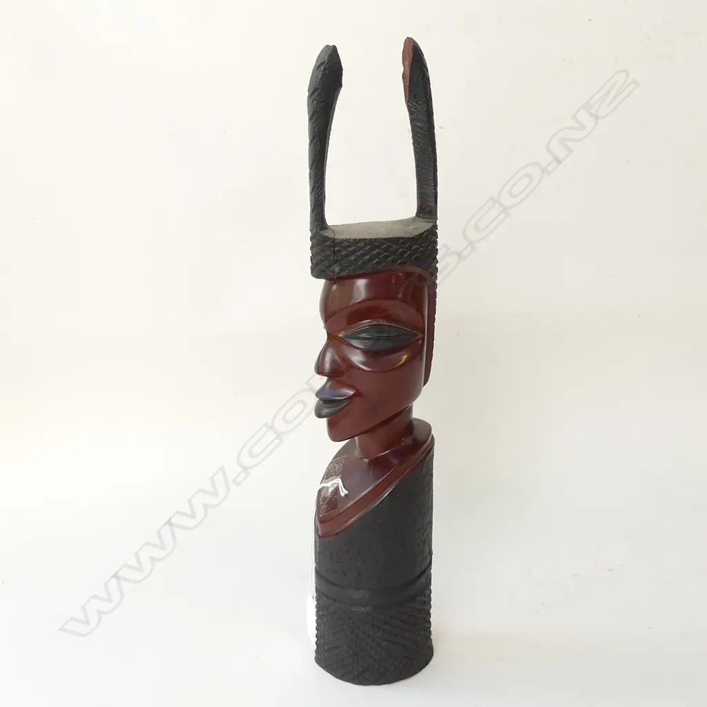 AFRICAN EBONY CARVING A/F H. 420MM Image 1++