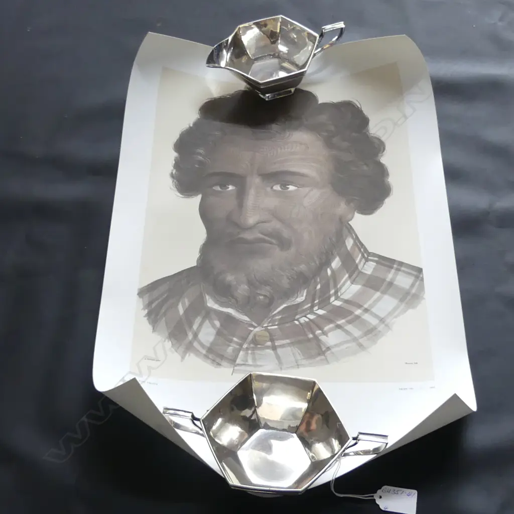 2 REPRO MAORI PORTRAIT PRINT Image 1++