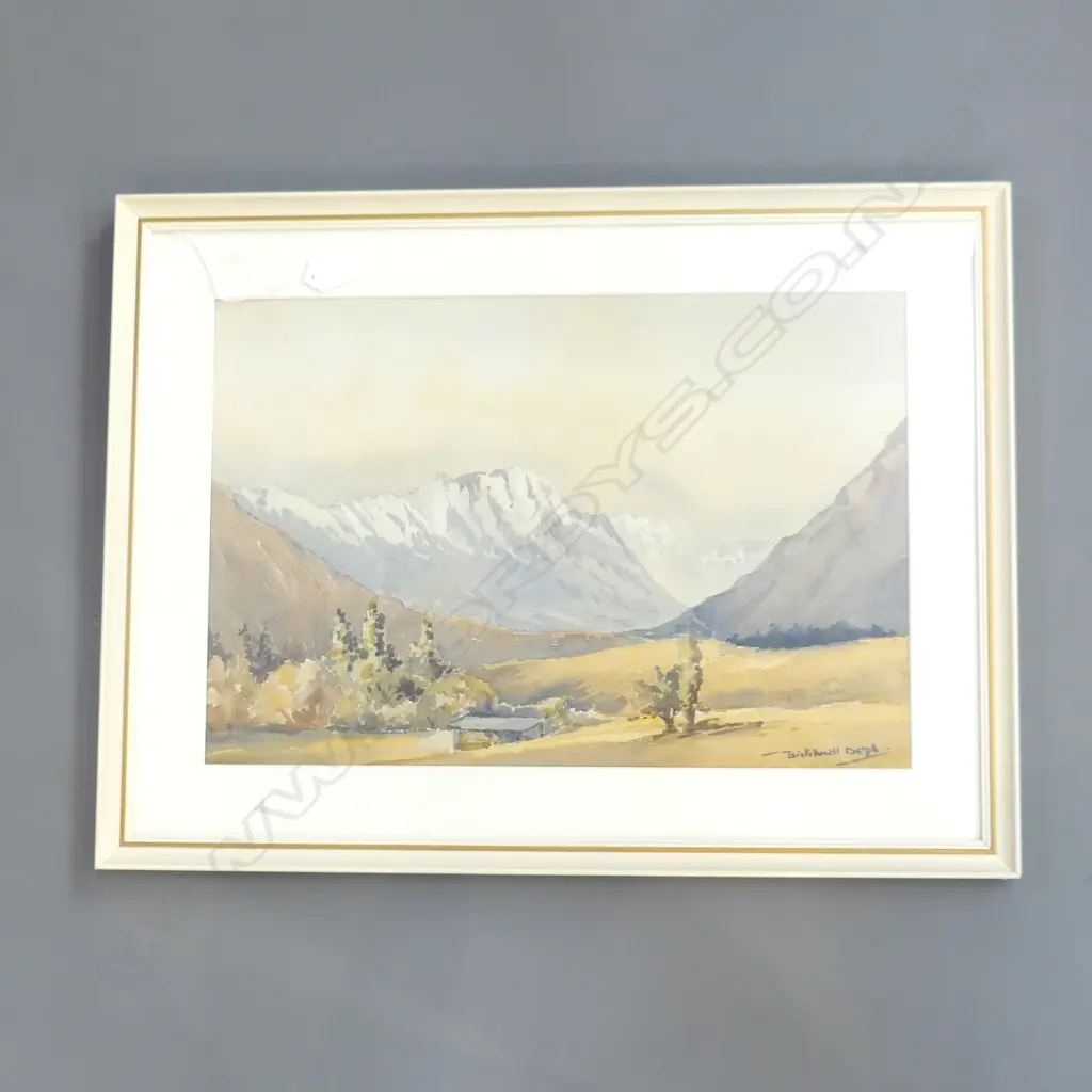 BIRTCHNELL DELPH 1901-96 MOUNTAIN LANDSCAPE W/C 305x455mm Image 1++