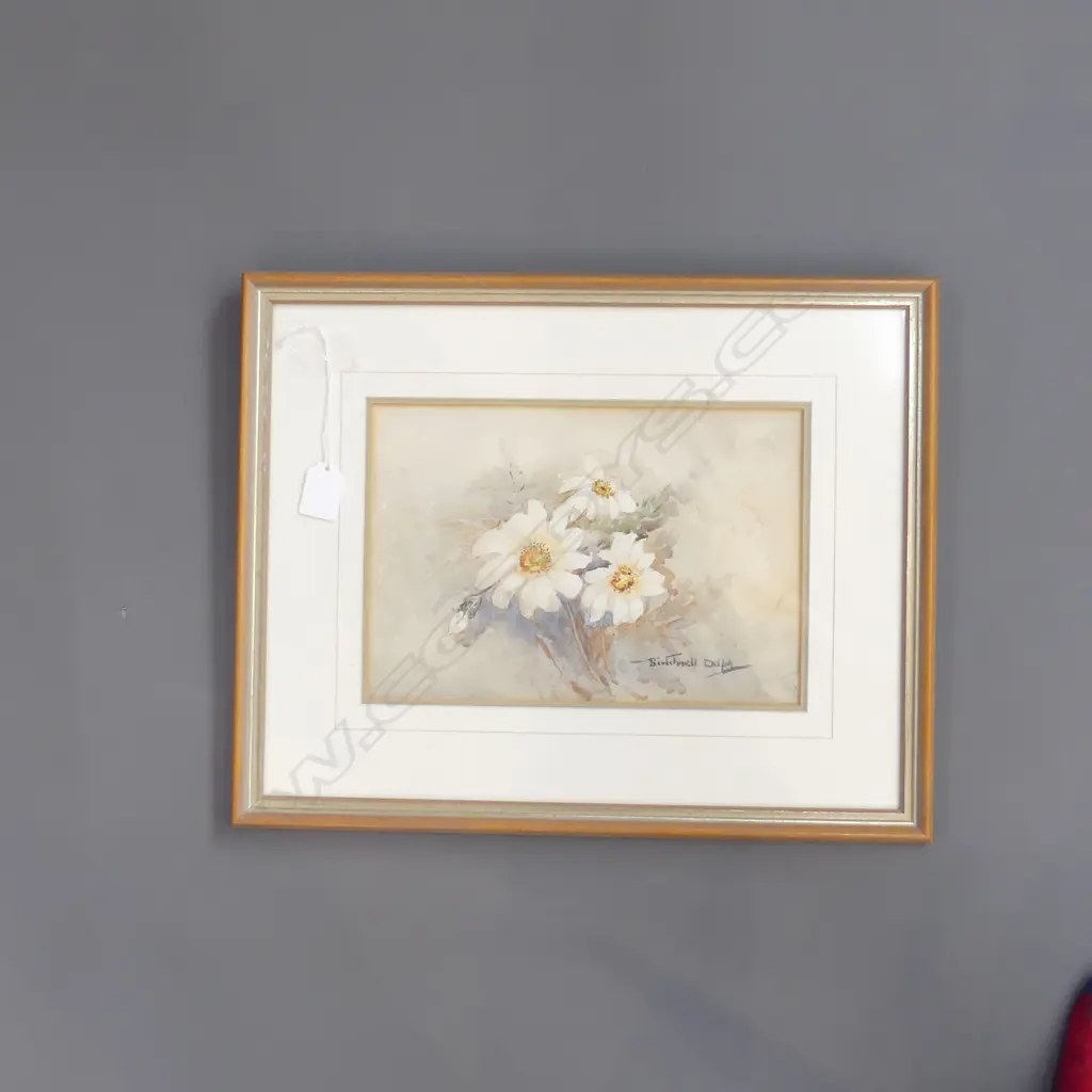 BIRTCHNELL DELPH 1901-96 FLORAL W/C 180x270mm Image 1++