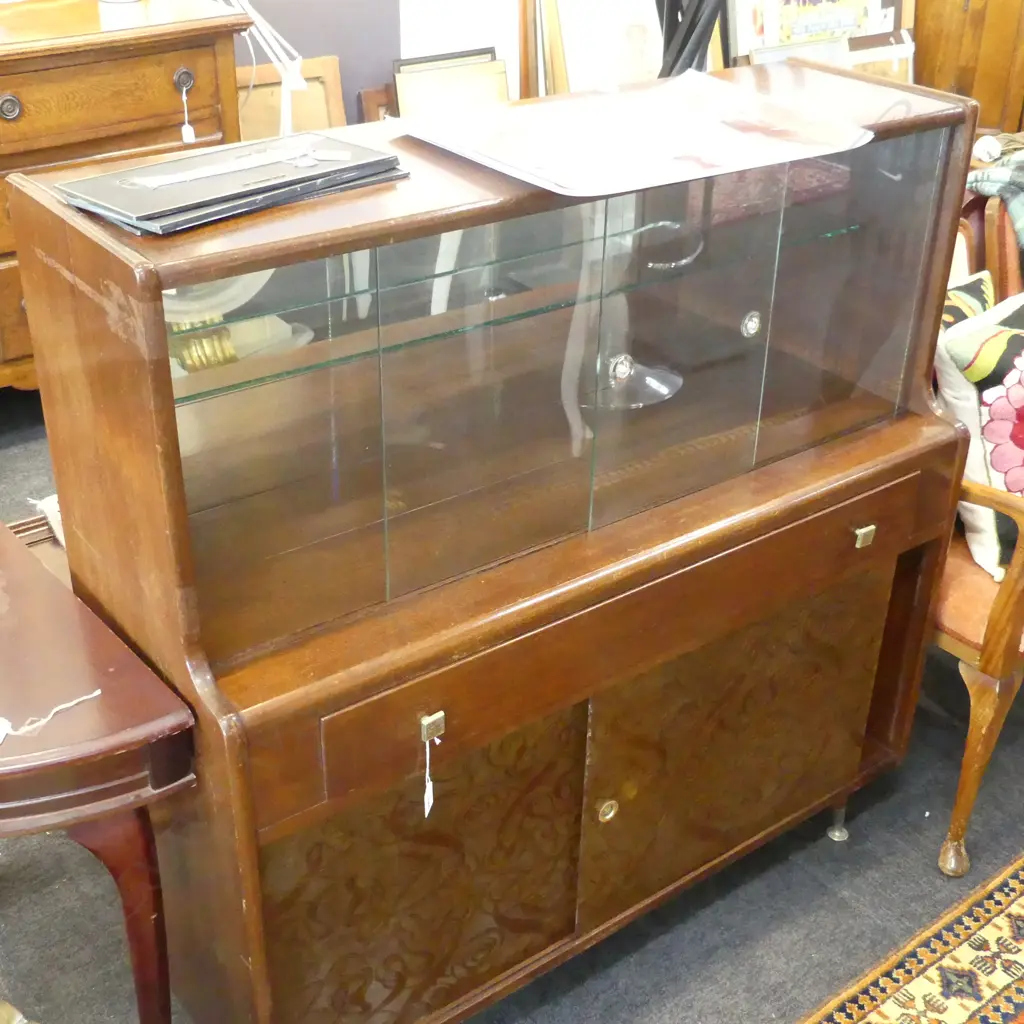 RETRO DRINKS CABINET 1070x390x1125mm Image 1++