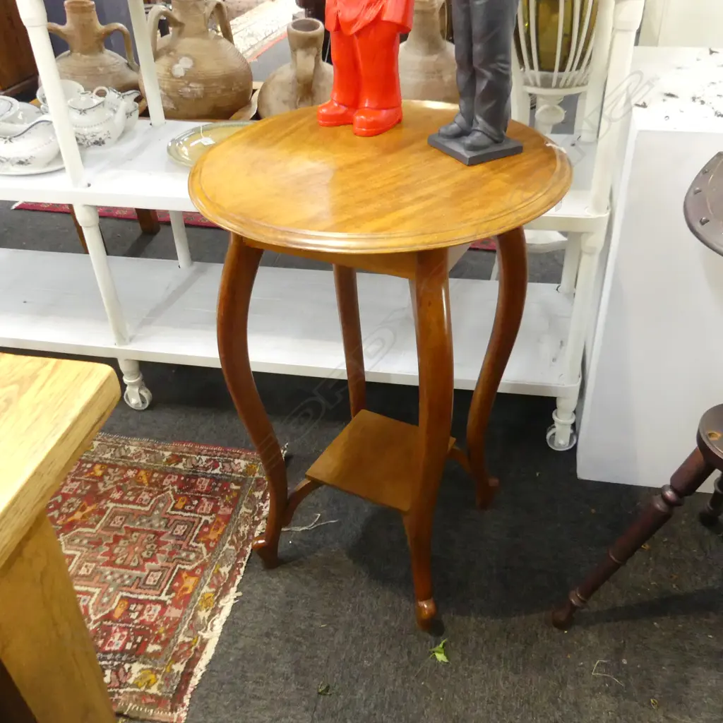 WOODEN SIDE TABLE H.770 / 525mm dia Image 1++