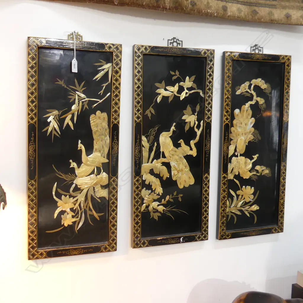 3 CHINESE PANELS 600x255mm Image 1++