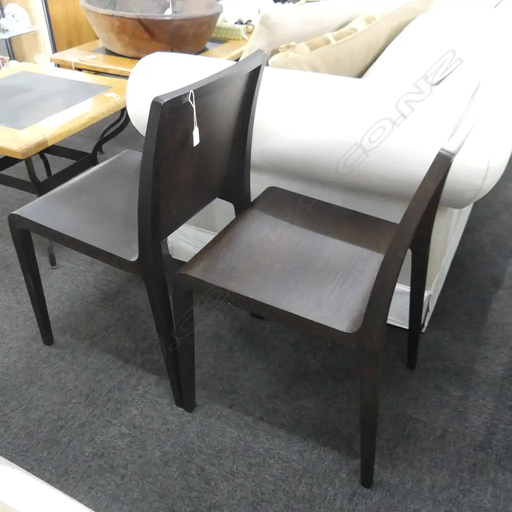 FOUR DESIGNER TYPE CHAIRS Image 1++