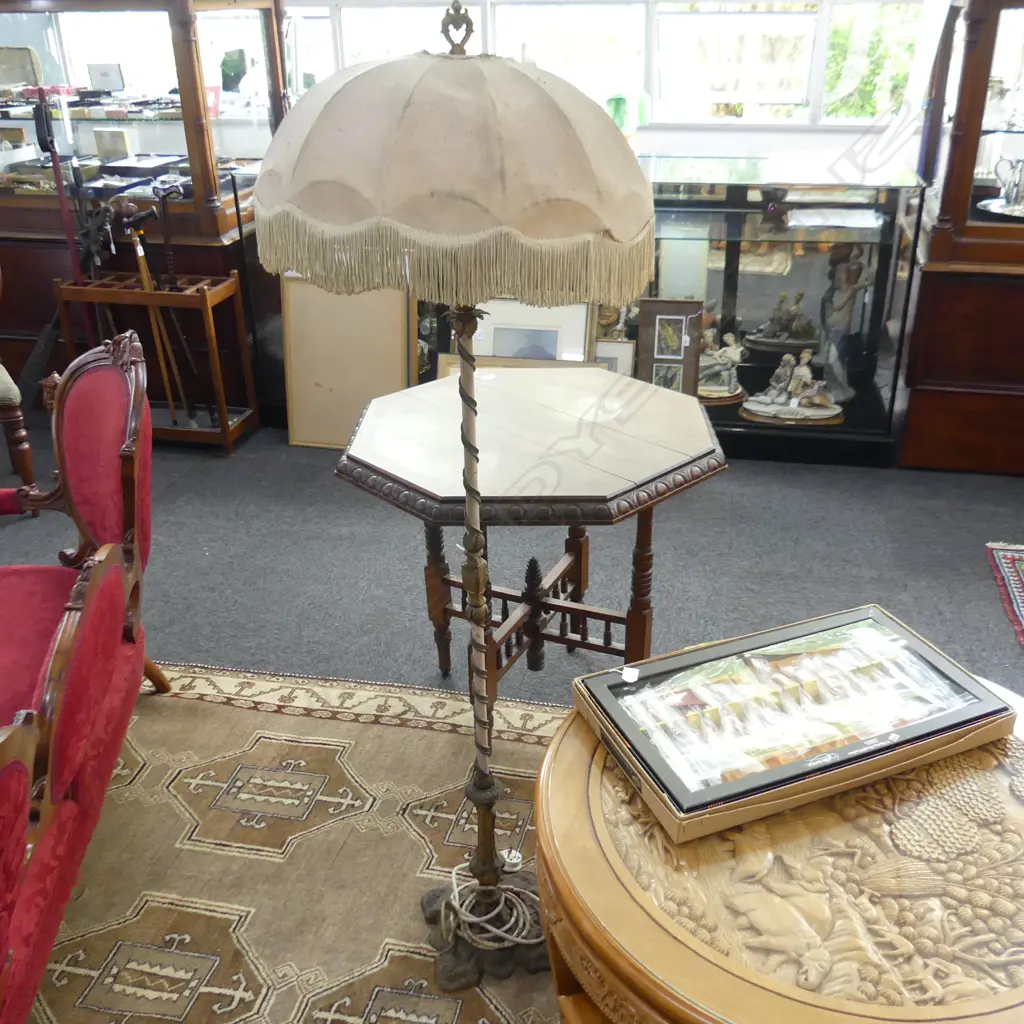VINTAGE STANDARD LAMP H.1600mm Image 1++