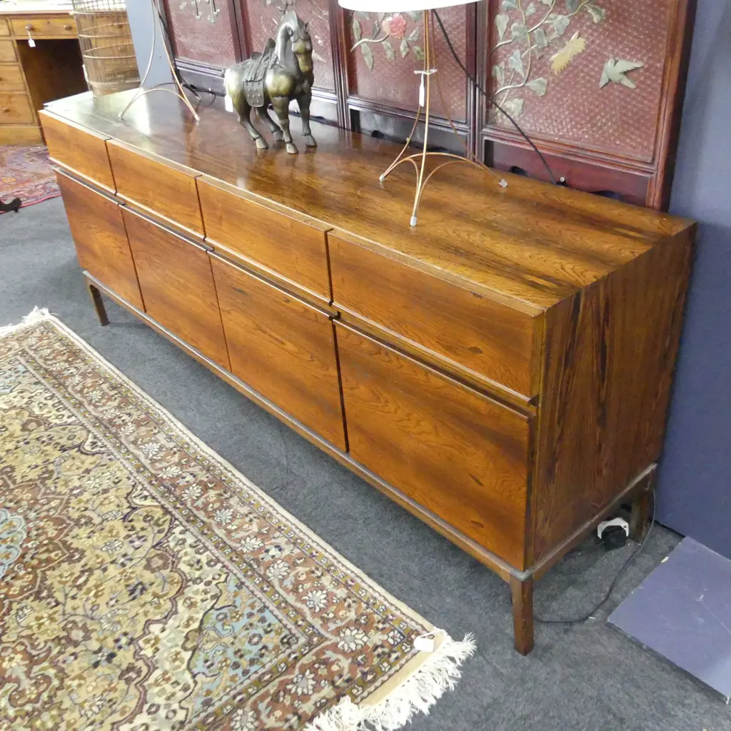 RETRO / MID CENTURY CABINET l 1820 mm LEGS NEED RE GLUING Image 1++