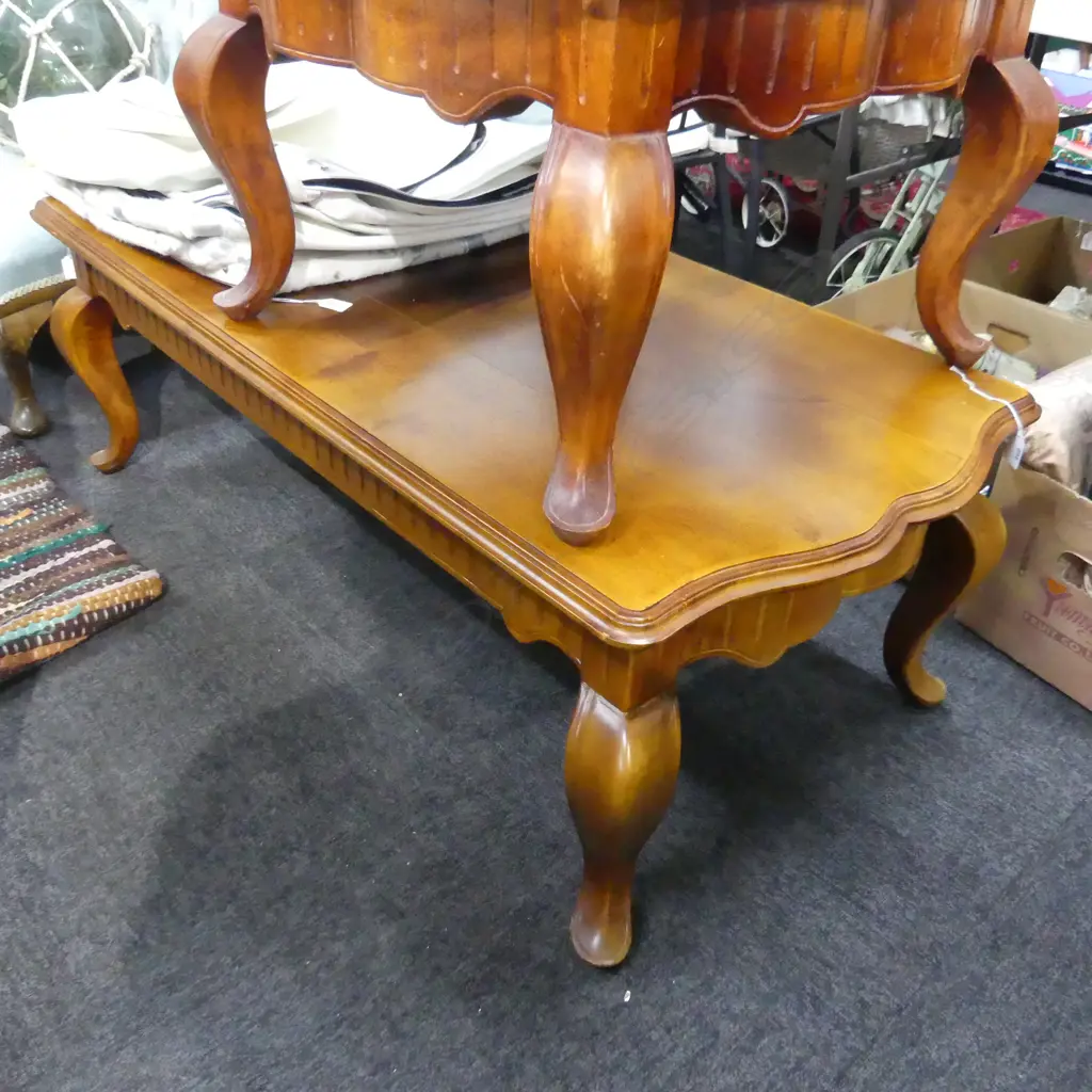 WOODEN COFFEE TABLE 1250x600x430mm Image 1++