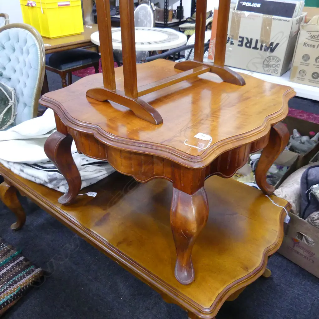 SQUARE WOODEN SIDE TABLE 650x650x420mm Image 1++