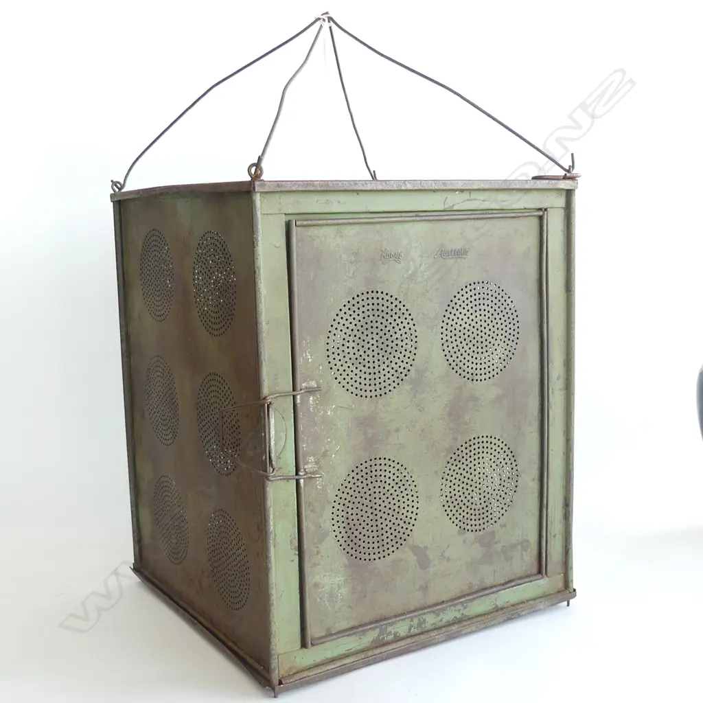 KANDE AUSTRALIAN COLONIAL METAL FOOD SAFE H.410mm Image 1++