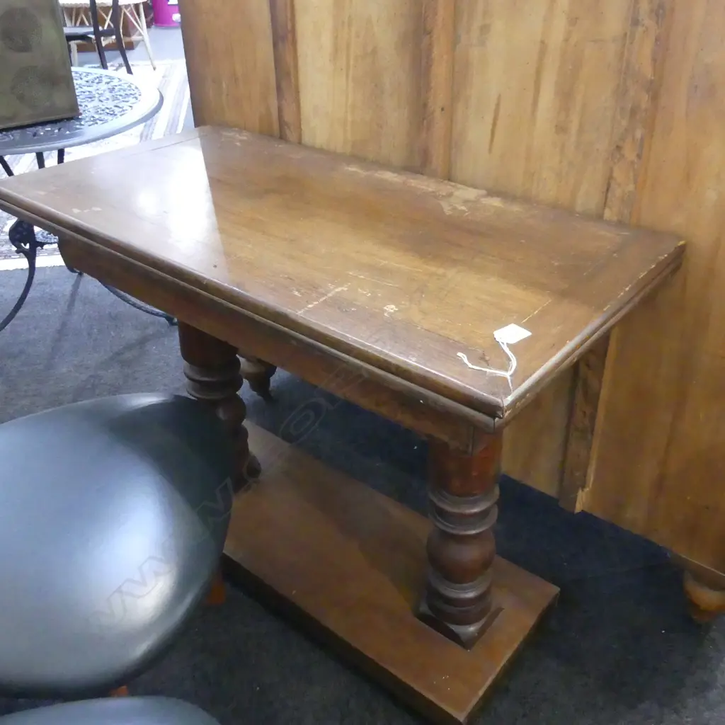 VINTAGE CARD TABLE 910x455x710mm Image 1++