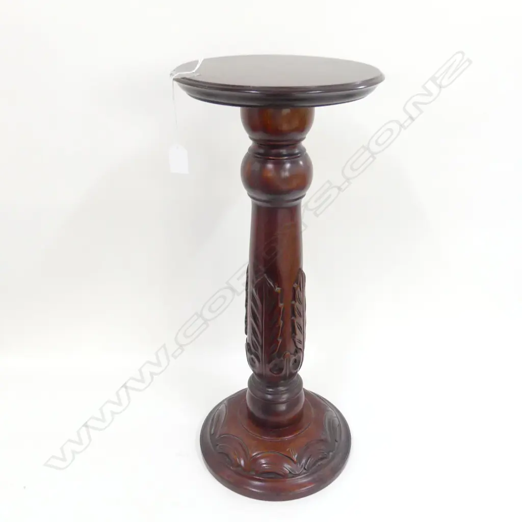 CARVED WOODEN STAND / PLINTH H.600mm Image 1++
