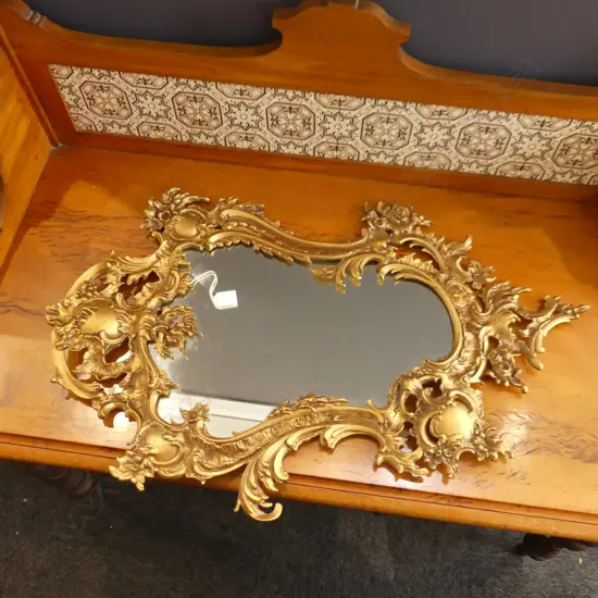 METAL FRAMED MIRROR 