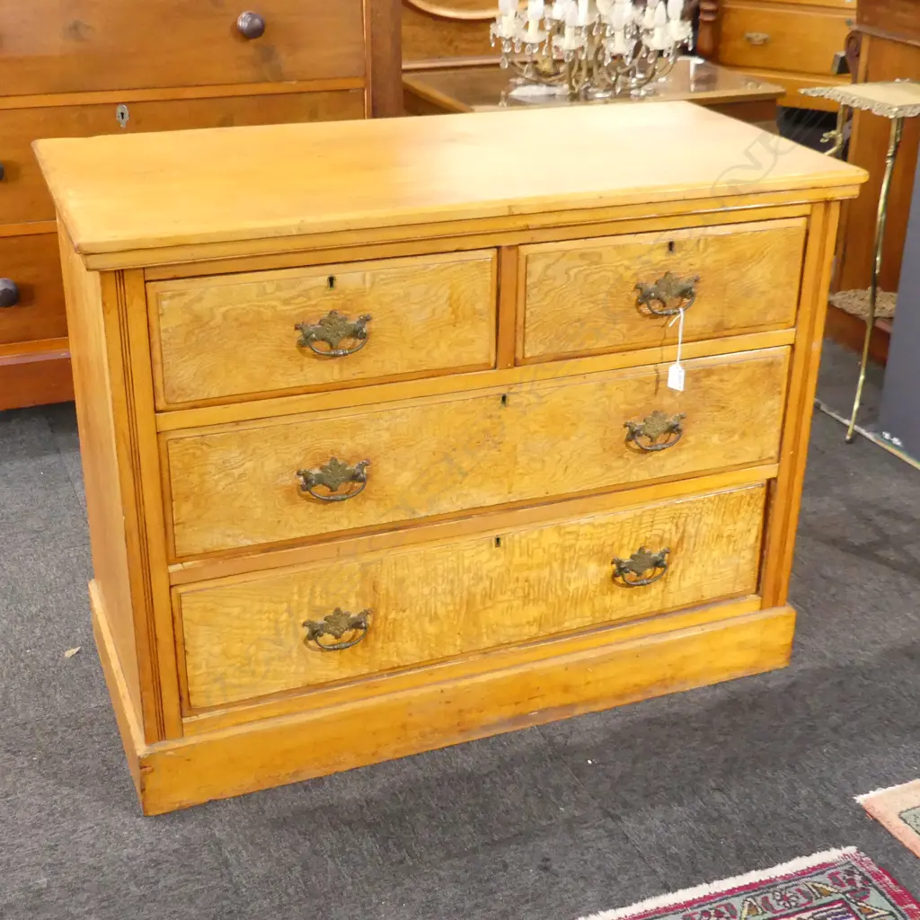 EARLY 20thC 4 DRAWER CHEST Image 1++