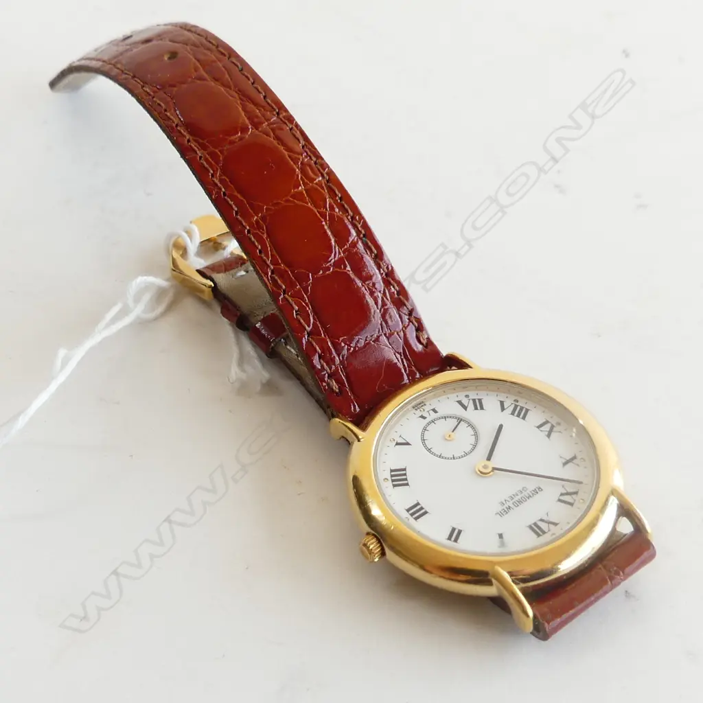 RAYMOND WEIL GENTS G/PLATE WRISTWATCH  Image 1++