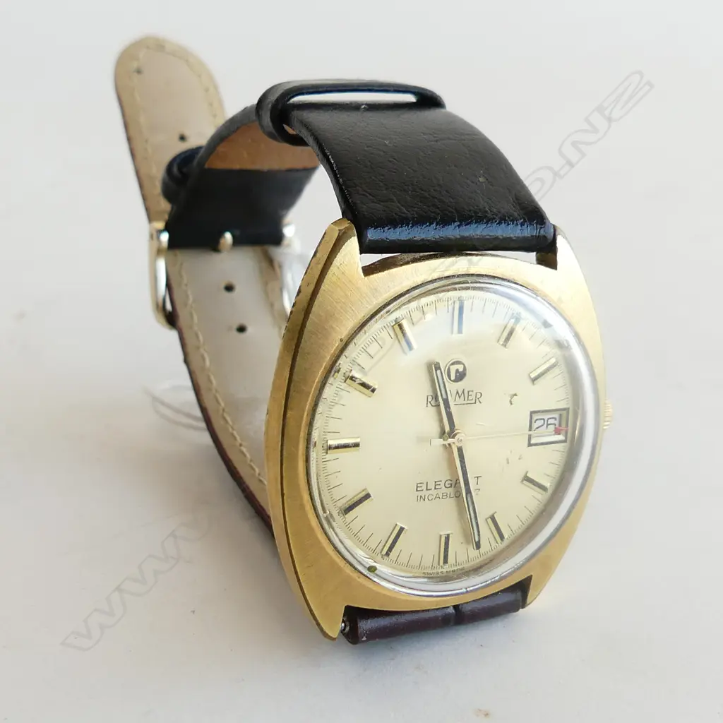 ROAMER GENTS 'ELEGANT' 1970'S WRISTWATCH running Image 1++