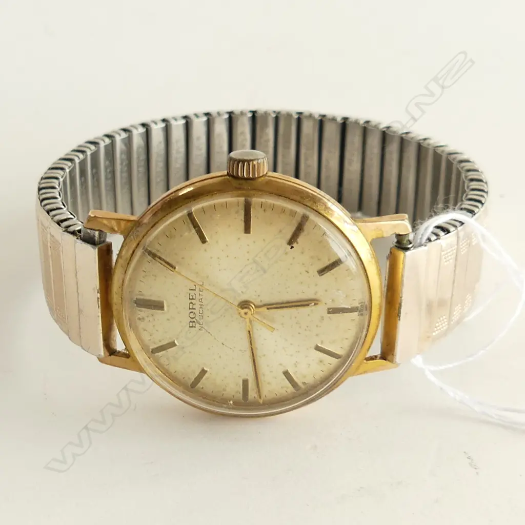 VINTAGE BOREL NEUCHATEL WATCH (WORKING) Image 1++