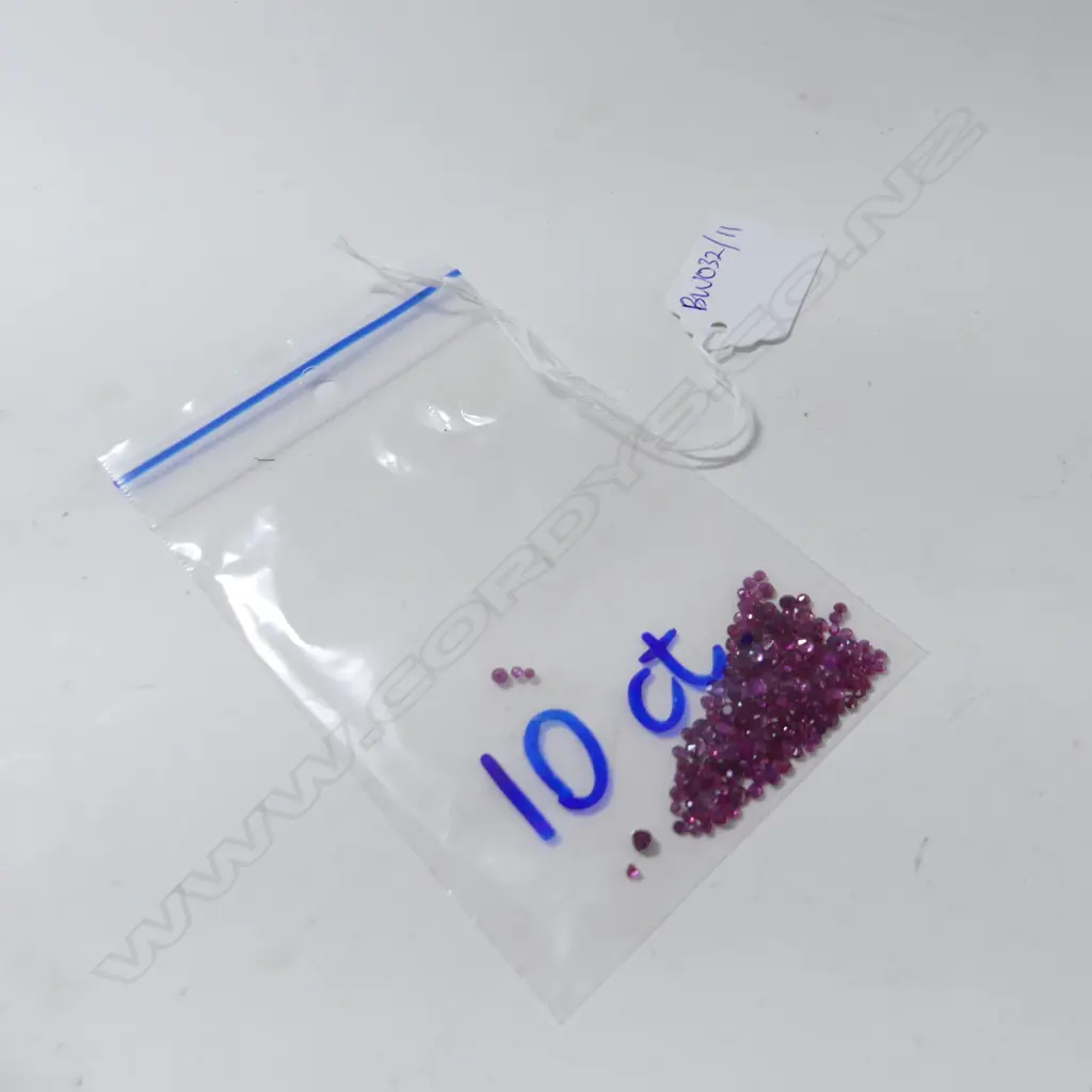 10ct FACETED RUBIES Image 1++