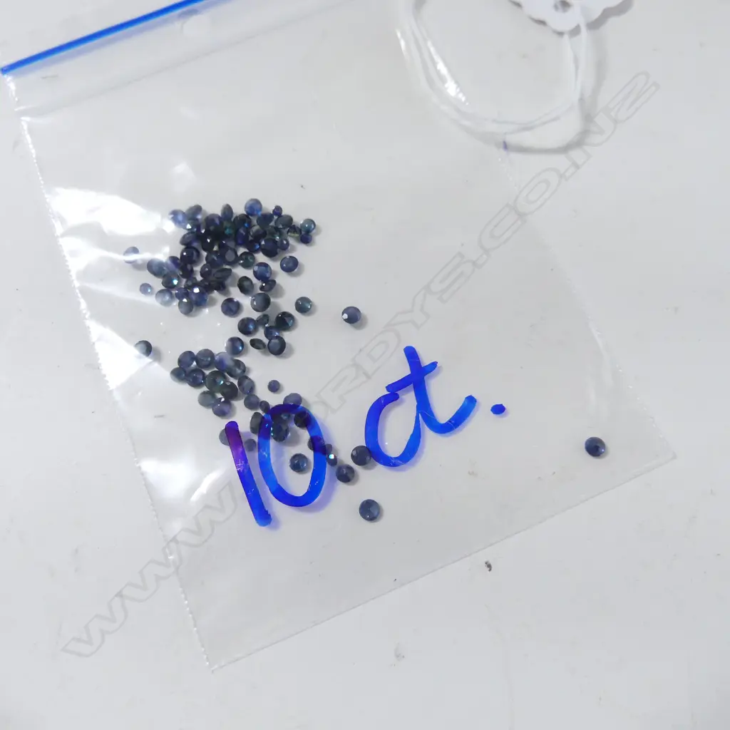 10ct FACETED SAPPHIRES  Image 1++