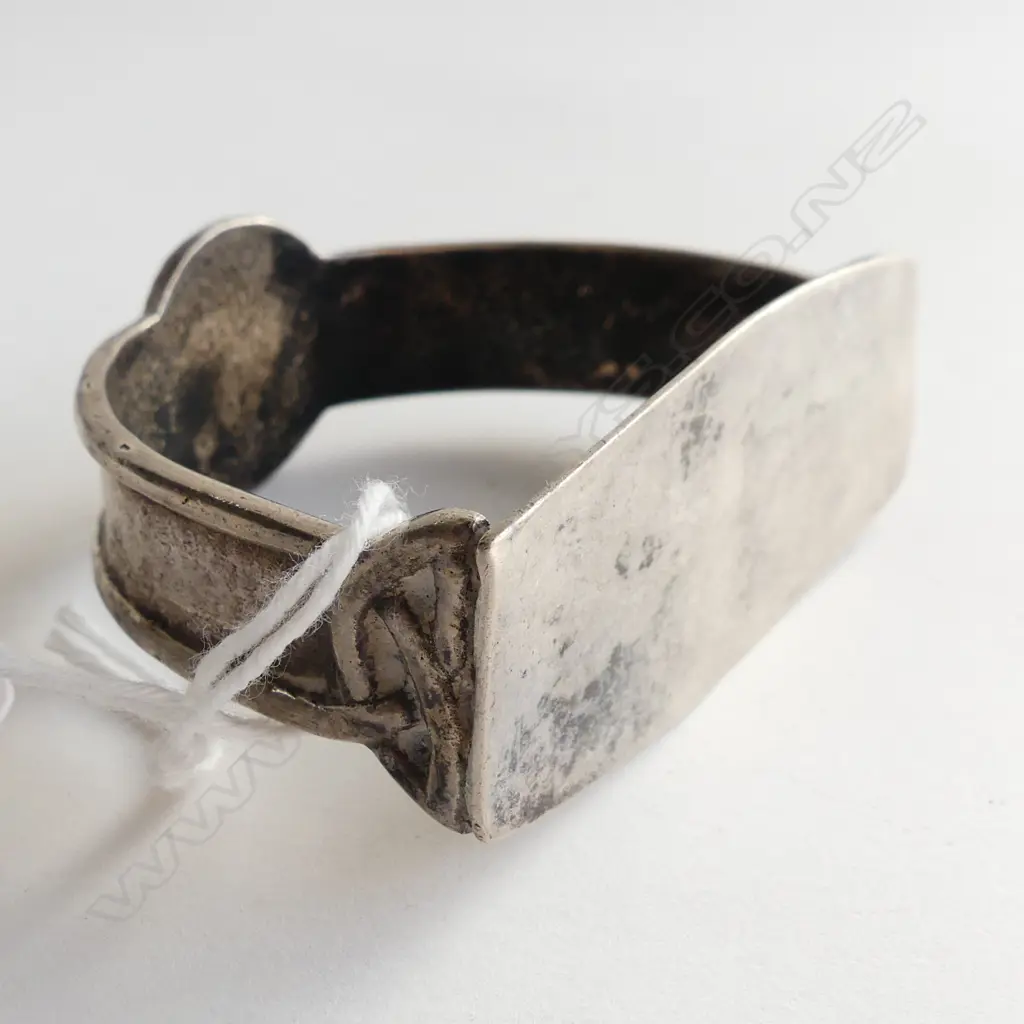 IONA SILVER NAPKIN RING GLASGOW 1930 Image 1++