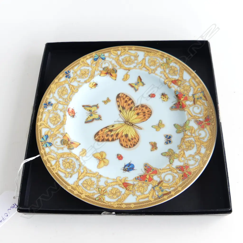 ROSENTHAL VERSACE PLATE, BOXED 180mm dia Image 1++