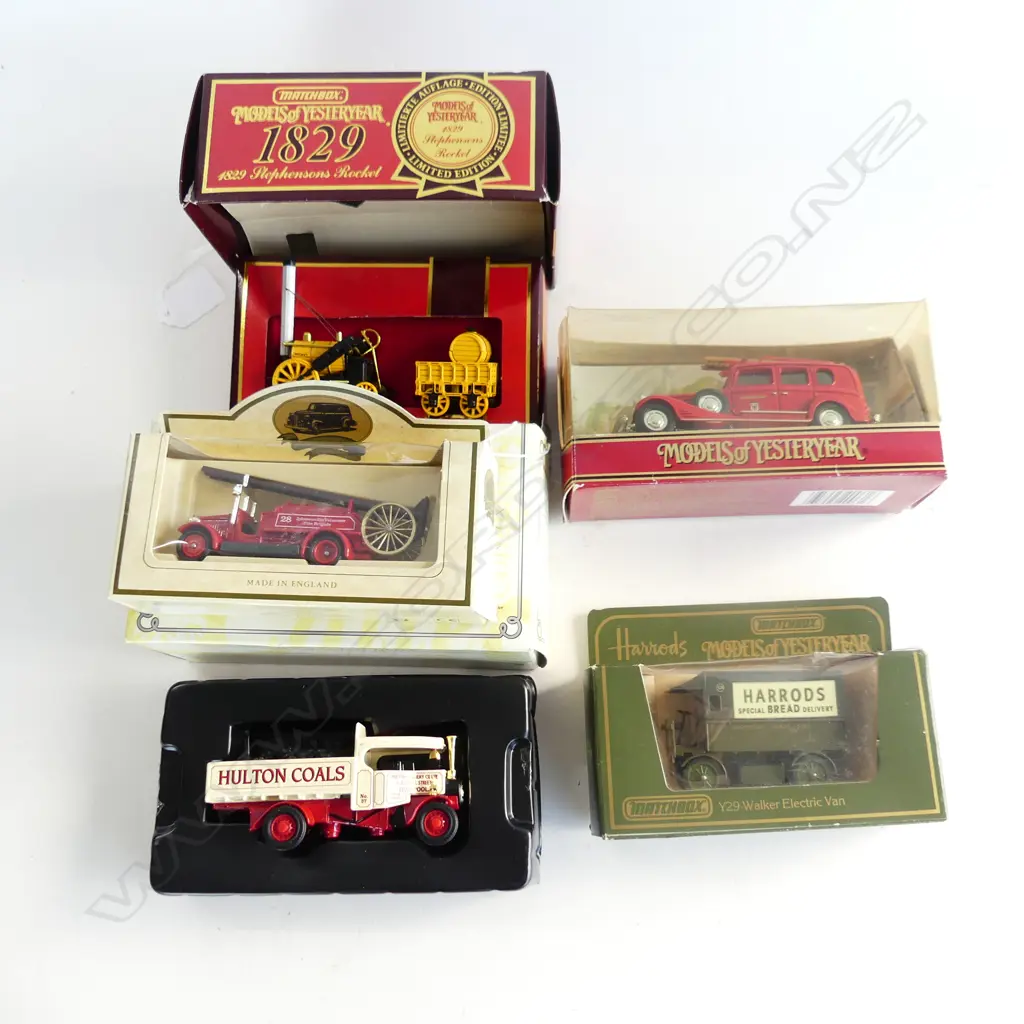 5 MINT & BOXED MATCHBOX TOYS YESTERYEAR ETC L170MM LARGEST Image 1++