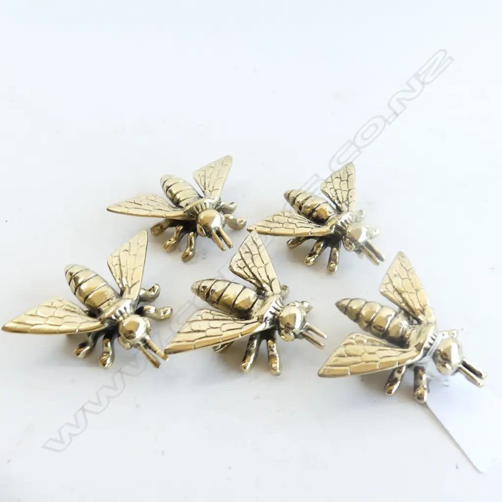 5 BRASS BEES L.65mm Image 1++