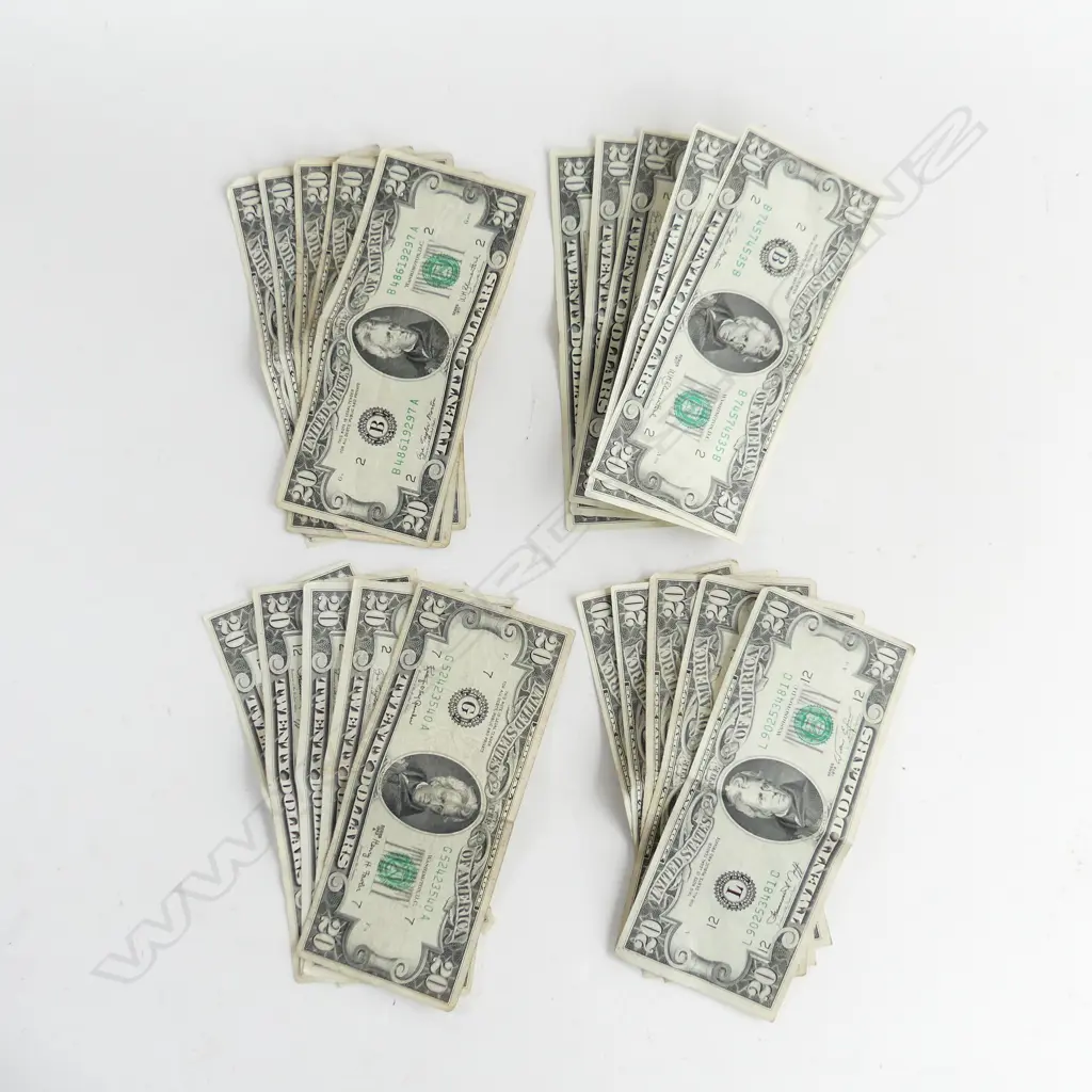 $400 USA OLD $20 BANK NOTES Image 1++