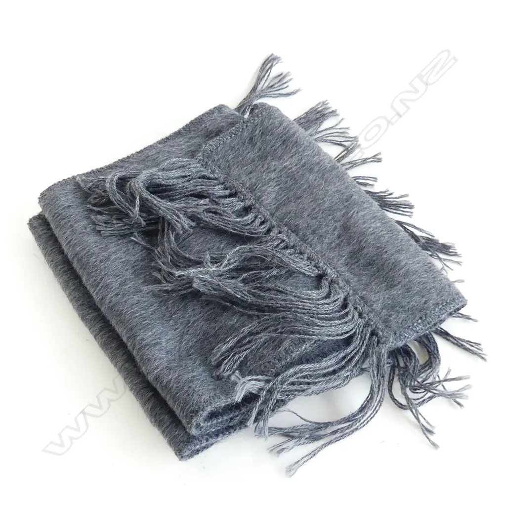 GENUINE ALPACA CARMARGO WOOL SCARF, PERU 1800x230mm Image 1++