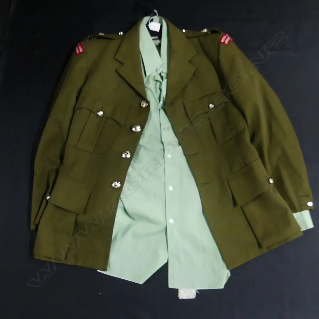 9 DESIGNER SILK TIES; ITALIAN, WORKING STYLE ETC + 3 PCE NZ REGIMENT MILITARY UNIFORM Image 1++