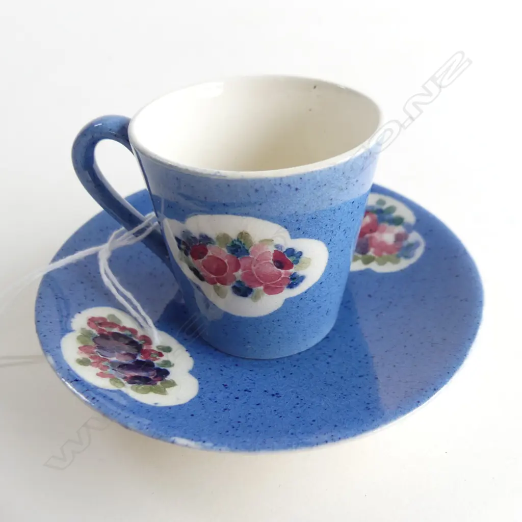 WILLIAM MOORCROFT  COFFEE CAN & SAUCER  H60MM  1014 Image 1++