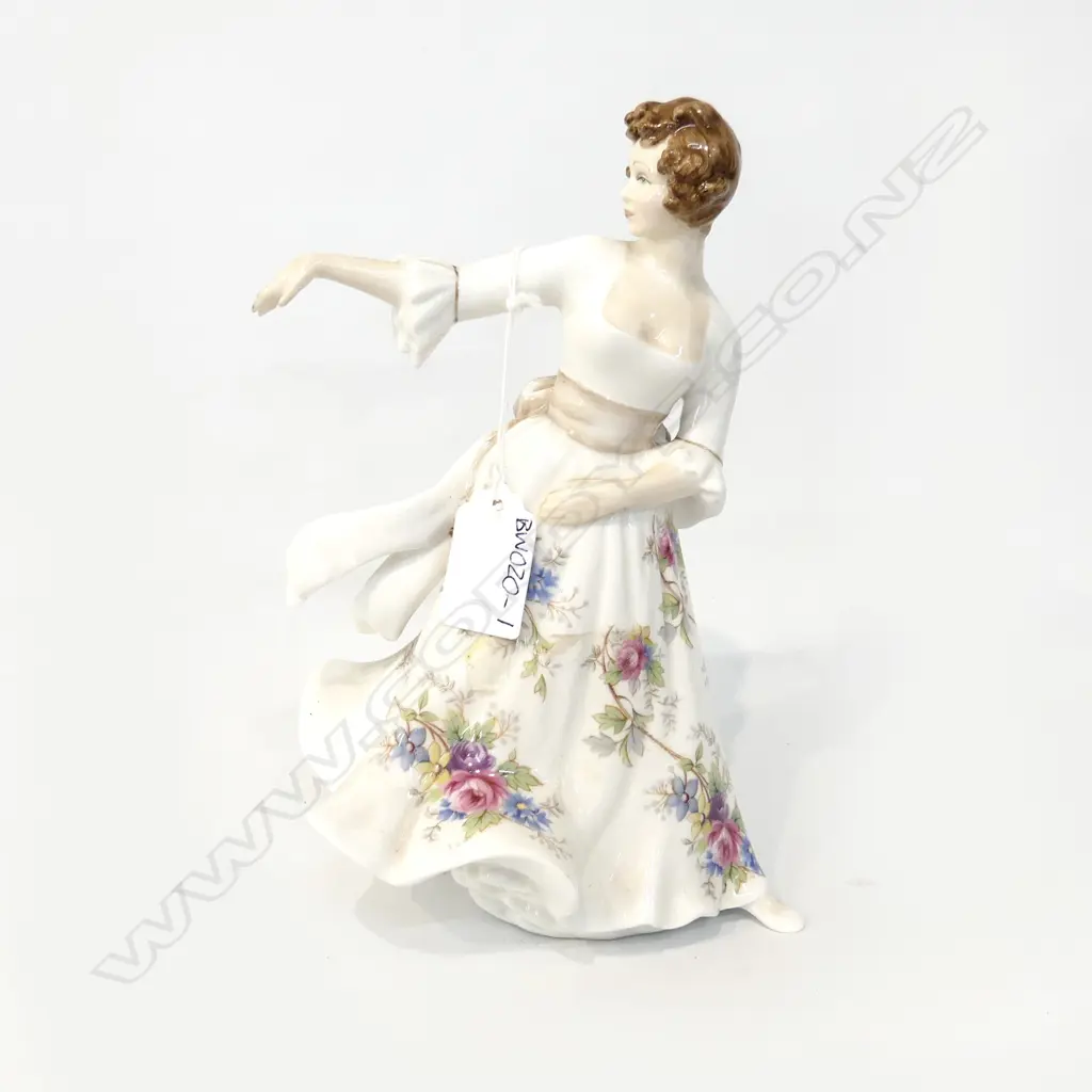 ROYAL DOULTON FIGURINE 'LADY HAZEL'  H. 215MM Image 1++