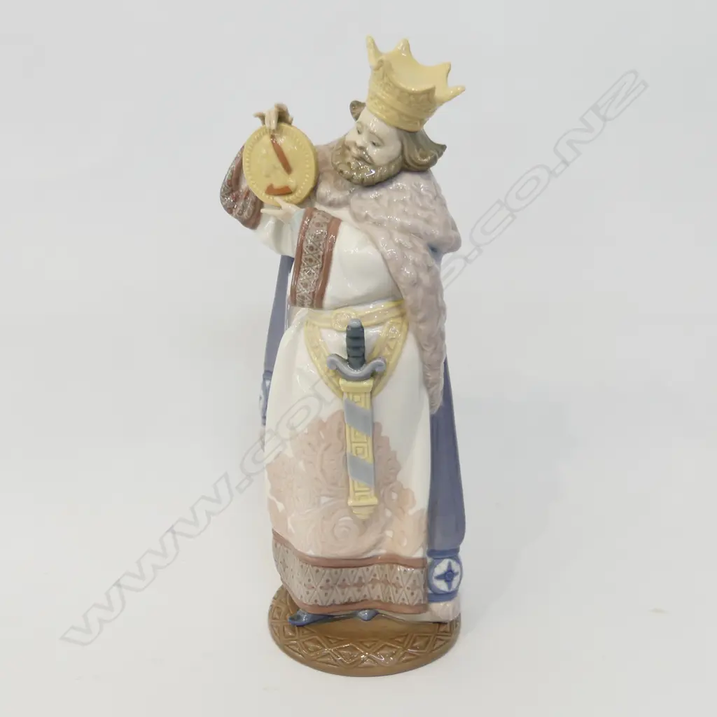 LLADRO FIGURINE REY DE OROS - RETIRED H. 280MM Image 1++