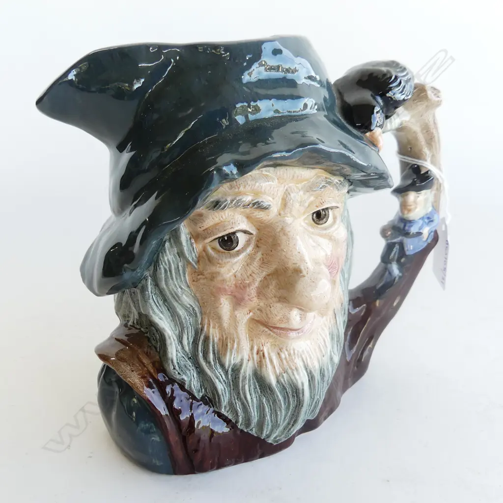 ROYAL DOULTON LARGE CHARACTER JUG RIP VAN WINKLE H185MM Image 1++